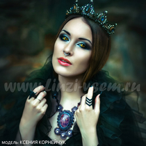 Карнавальные линзы Lensmam Deathly Yellow Фото 5