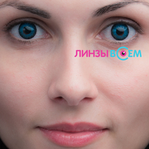 Цветные линзы EOS 211 Blue Фото