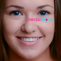 Цветные линзы EOS 211 Blue Фото